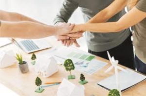 Event management team coordinating logistics for a successful entertainment event